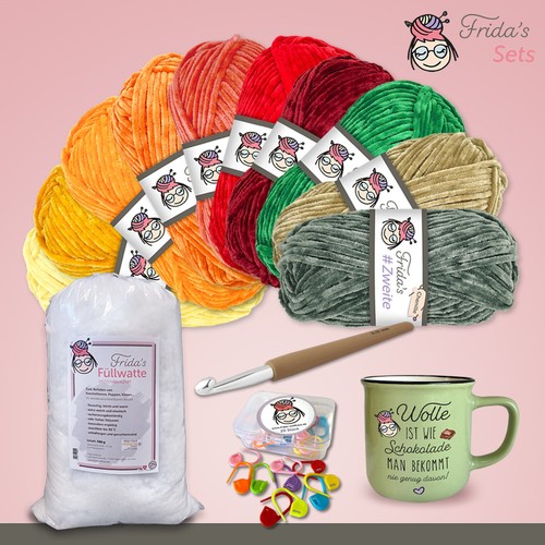 Frida garn set automne - garn-set,