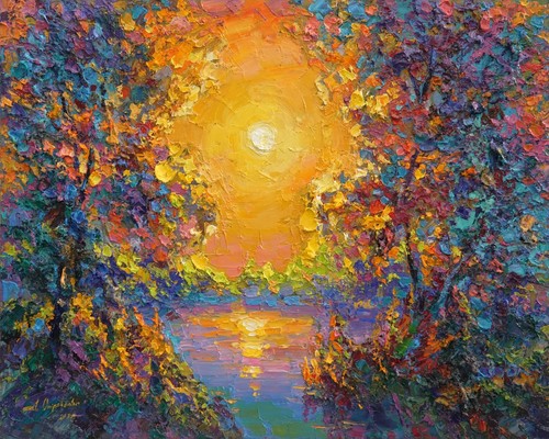 Original oil painting - original,