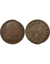 France Louis XIII - Denier
