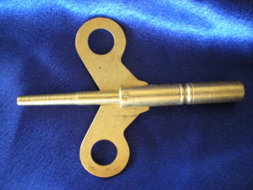 Brass double end key for - end,