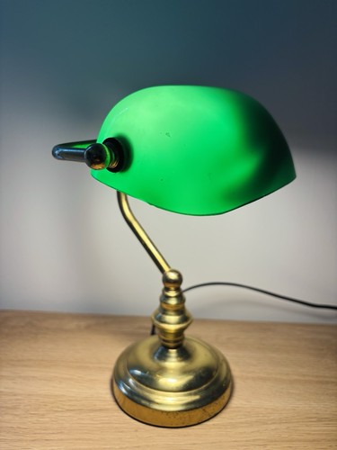 Lampe banquier vintage - de,