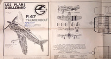 Plan maquette avion P.47