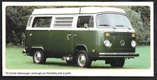2006 --  VOLKSWAGEN COMBI T2 AMENAGE PAR WESTFALIA . 3X185