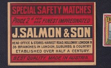 Ancienne  étiquette paquet