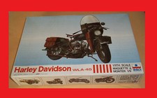 ESCI  1/9   HARLEY  DAVIDSON WLA-45  (ref. 7002)  COMPLET !!