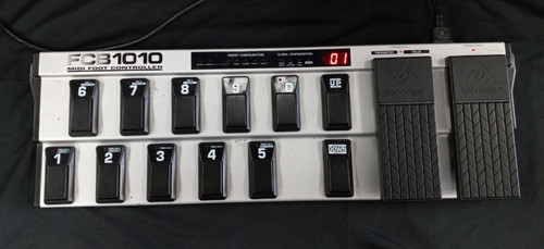 Behringer fcb1010 midi foot - midi,