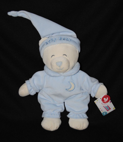 Peluche doudou ours bleu - , gipsy