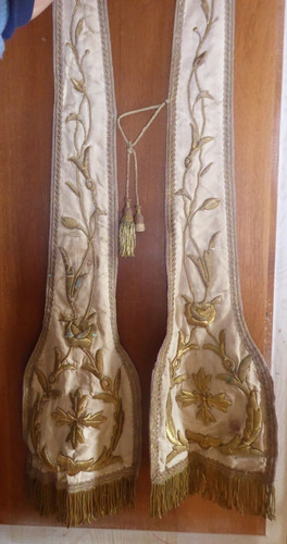 étole pastorale liturgique - étole,