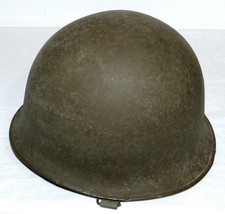 ANCIEN CASQUE MILITAIRE FRANÇAIS CARPENTIER CUSSET 1953-54 GUERRE INDOCHINE ?