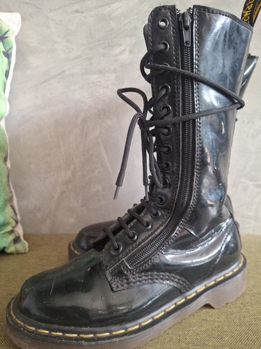 Doc martens vinyle - 37, noir