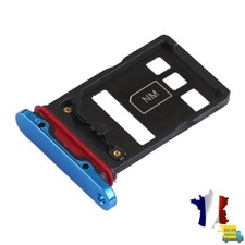 Tiroir SiM Bleu 100% Original pour Huawei P30 Pro - VOG-L09
