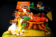 ROX ET ROUKY The Fox and the Hound tres rare publicite mobile video WALT DISNEY