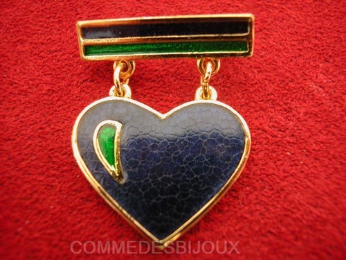 Broche coeur mouvant - broche, "coeur