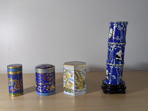 Chine collection 4 objets - de,