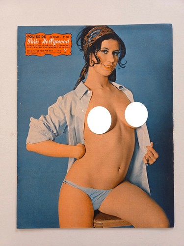 Ancienne revue magazine folies - ancienne,