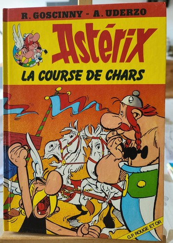 Astérix course de - de, chars