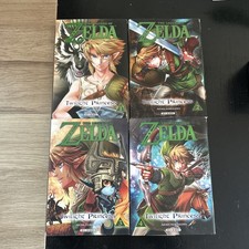 LOT 4 LIVRES THE LEGEND OF ZELDA TWILIGHT PRINCESS 1- 4 SOLEIL MANGA