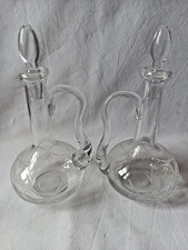 Paire carafe ancienne à - de,