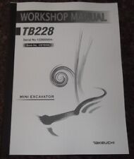 Takeuchi TB228 Mini Pelleteuse