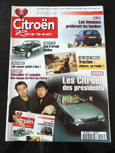 Citroën revue 5 1995 - citroën, n°8