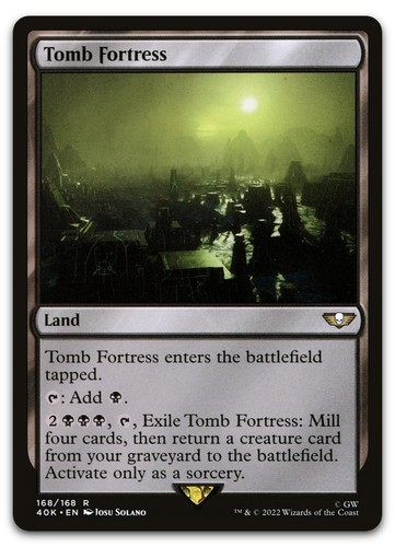 Mtg magic tomb - magic, fortress