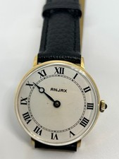 France Made Anjax Manual Watch "Breguet Classique 2025" Style 34mm Gold Plated