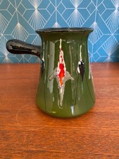 Petite verseuse ancienne, céramique vintage, école Italienne Romacréa, 1960.