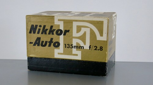 Nikkor 135mm boite vide - boite,