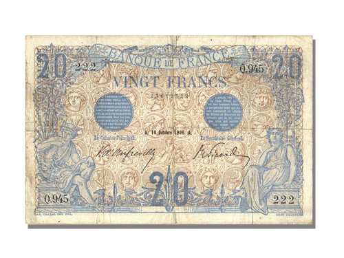 Francs bleu type 1905 - francs,
