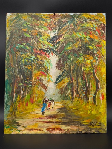 Tableau ancien huile