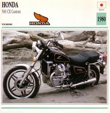 Fiche Moto : HONDA CX 500