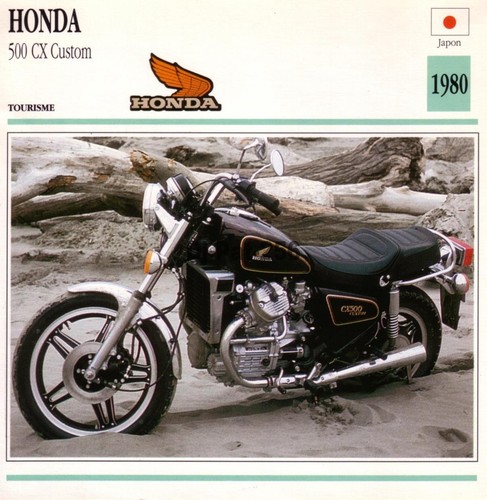 Fiche moto honda - fiche,