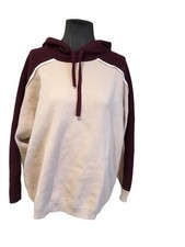 Très Beau Sweat Beige Rosé Bordeaux Bash T 3 Tbe Authentique 