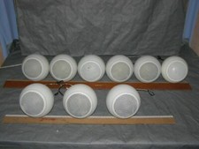 Vintage: 9 spherical speakers  Diameter 12cm