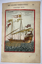 GALERE GALLEY 1683 ALAIN MANESSON MALLET NICE ANTIQUE VIEW FRENCH EDITION