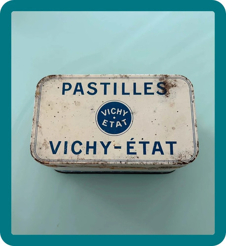 Ancienne boîte pastilles - boîte,