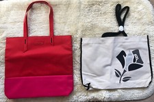 *** 2 LANCOME TOTES -- RED BAG