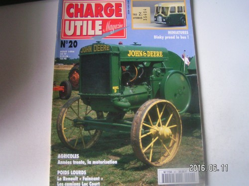 Charge utile n 20 le - **a,