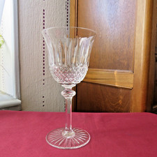 1 verre vin  eau en cristal de