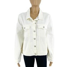 Gant Femme Veste En Jean Ecru
