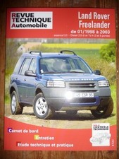 Freelander 98-03 Revue Technique Land rover Etat - NEUVE PORT Reduit France