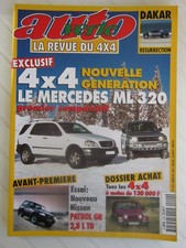AUTO VERTE 4X4 N° 202 /PATROL GR 2.8 TD/MERCEDES ML 320/ DAKAR 98/ achat 4X4