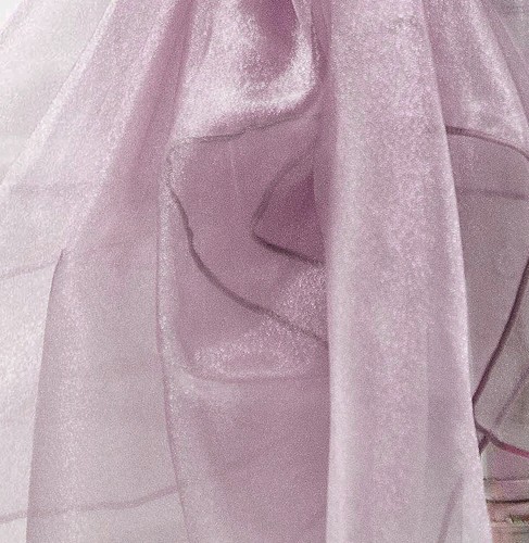 Neige organza matière tissu - neige,