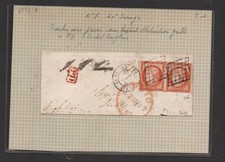 ?  RARE LETTRE No5 40C CERES pour LONDRES  / cote > 3500 E / signe / XAB025  ?