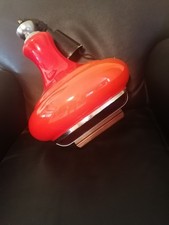 Suspension Vintage Opaline Orange Années 70