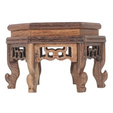  Plant Display Wooden Potence Pour Fleur Base Bois Table Vase À Fleurs