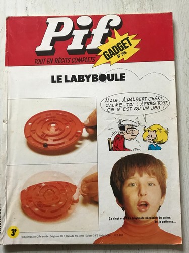 Magazine pif gadget - gadget, ancien