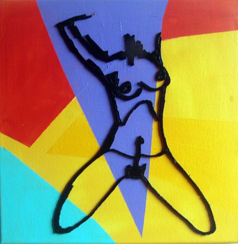 Carye signed girl - signed, tableau