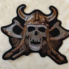Viking Skull Horns Large