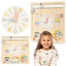 Calendrier Enfant Bois